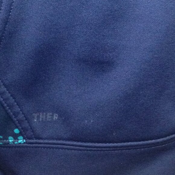 Nike SB Thermol Fit Juniors XL Nylon/Fleece hoodie, Graphic Print, 1/2 Zip, Y2K - Picture 3 of 6